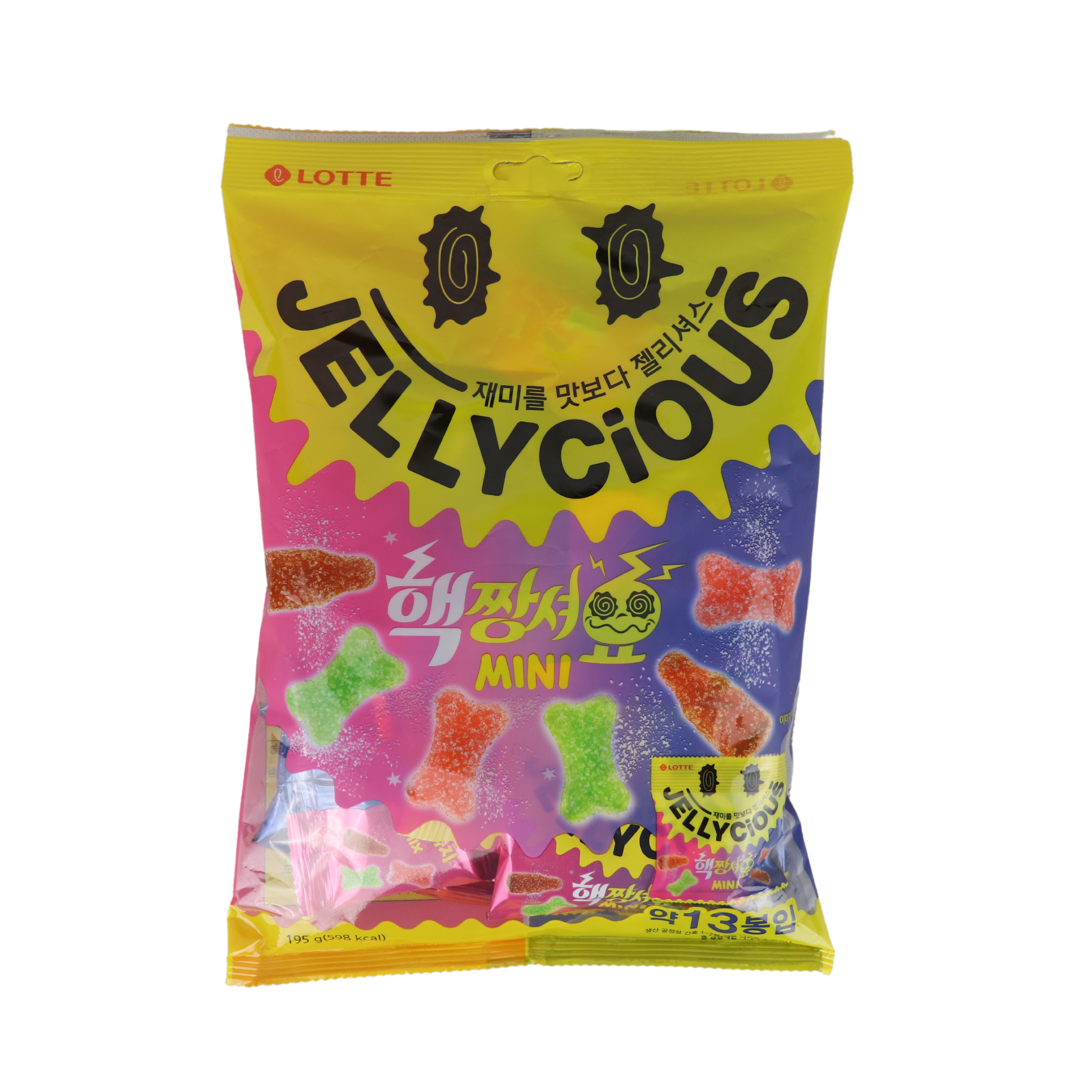 Lotte Jellycious Mini 1 pack (13pcs) Lotte Jellycious Mini 1 pack (13pcs)